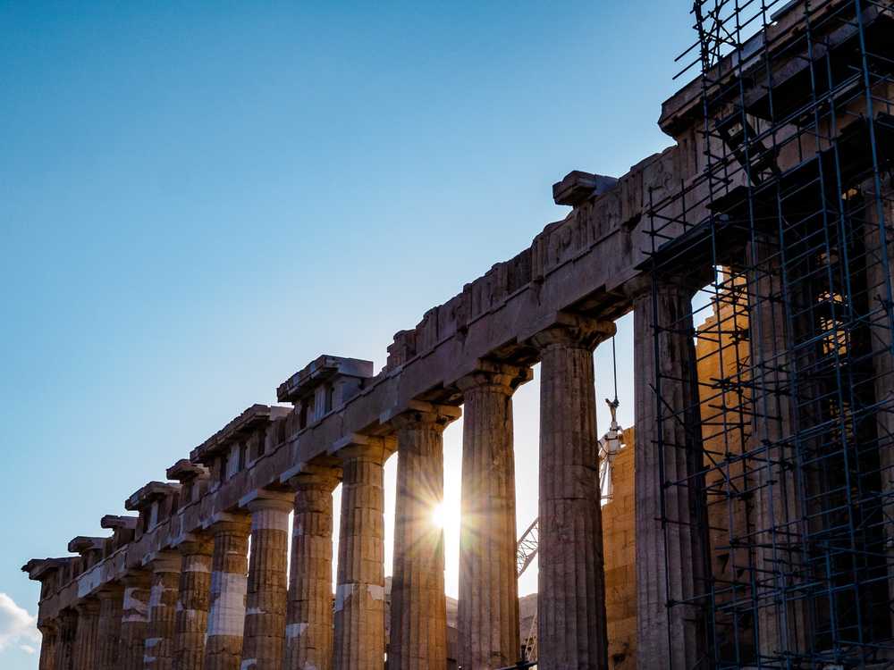 Sunrise at the Acropolis, Athens