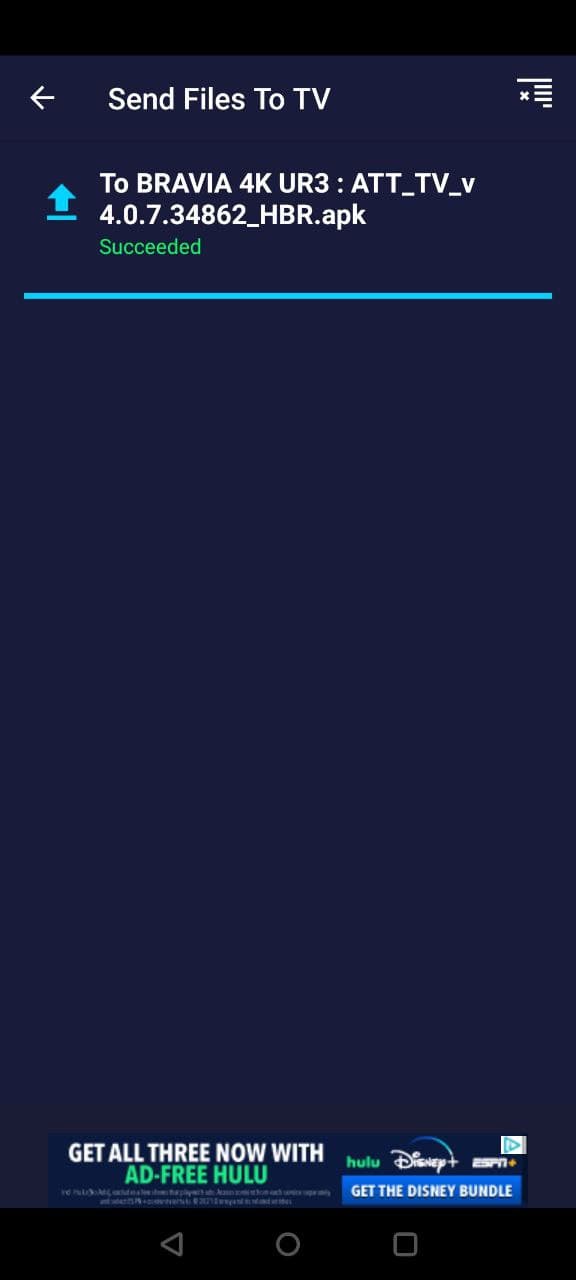 Sideload the DirecTV Stream app on Sony Bravia TV with Android TV