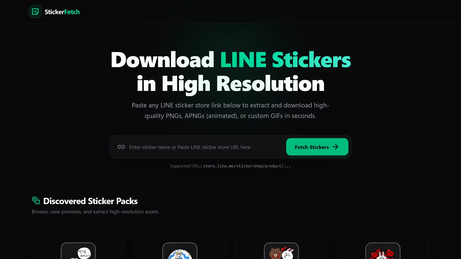 LINE Sticker Downloader