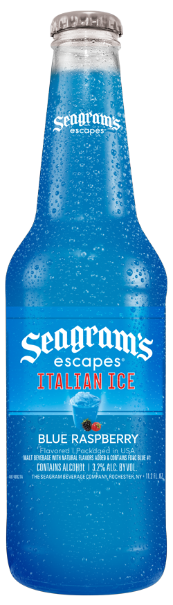 Blue Raspberry Italian Ice Bottle