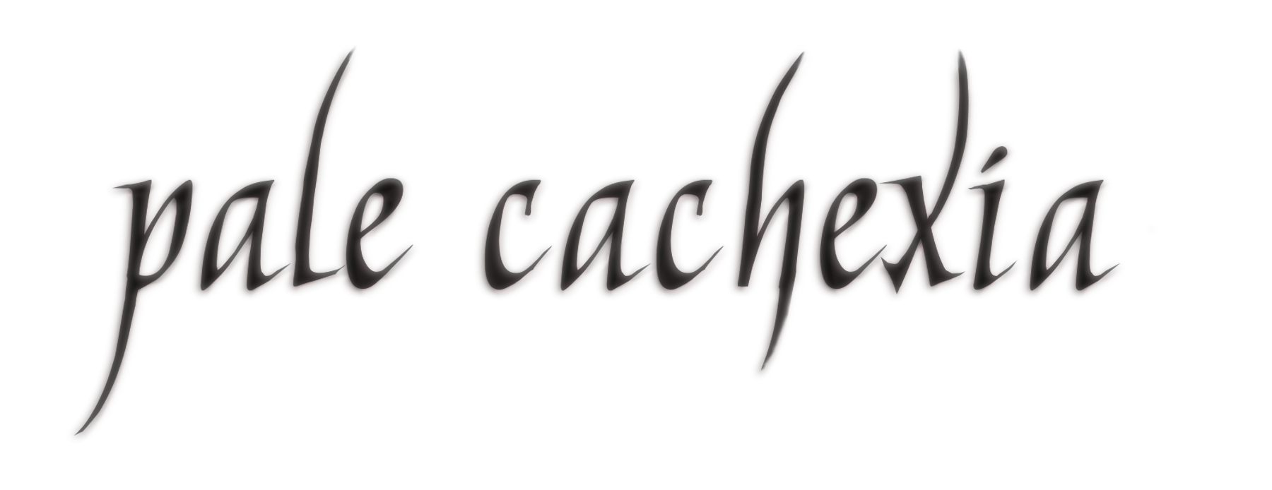 Pale Cachexia logo dark text