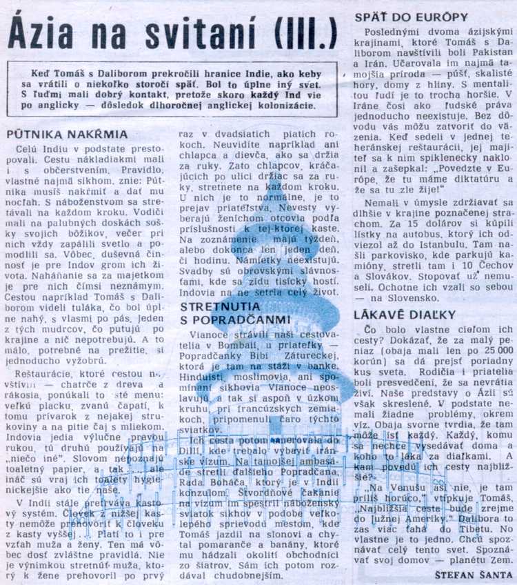 Poprad, č. 13, 17. februára 1995 Noviny Poprad: Ázia na svitaní (III.)
