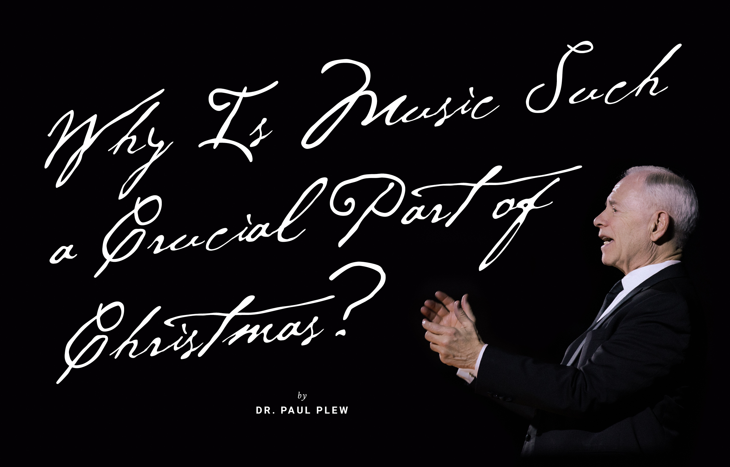 Dr. Paul Plew Explains the Inextricable Link Between Christmas and Music image