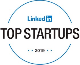 Logotipo do prêmio LinkedIn Top Startups