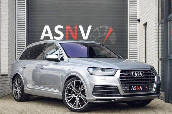 Audi SQ7 4.0 TDI Quattro Pro Line + , 435 PK, Valcona/Leder, Pano/Dak, 2017, Bose, 22'', Elekt. Trekhaak, 79DKM!!