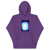 "You Should Smile More" (Unisex Hoodie, Purple)