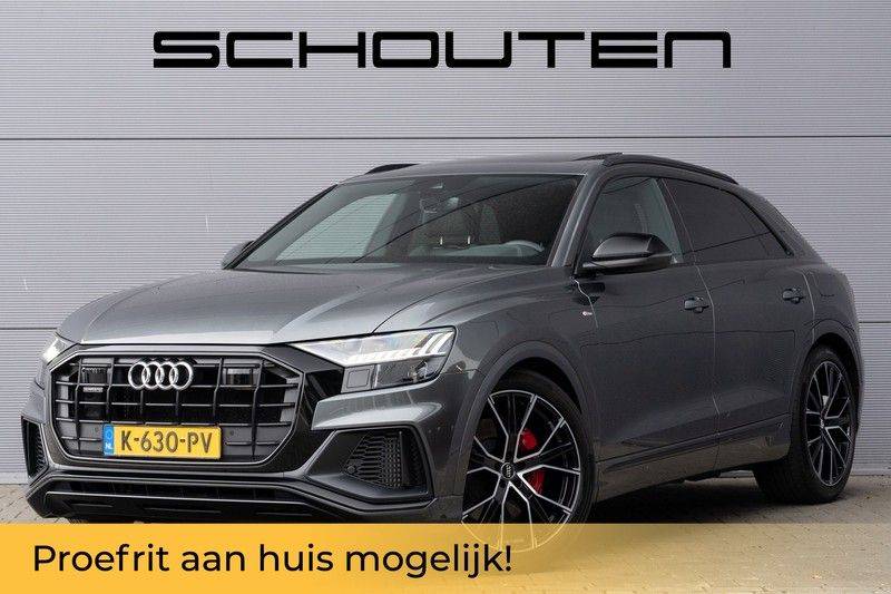 Audi Q8 55 TFSI E Pro Line S Direct leverbaar Pano Tour Led afbeelding 1