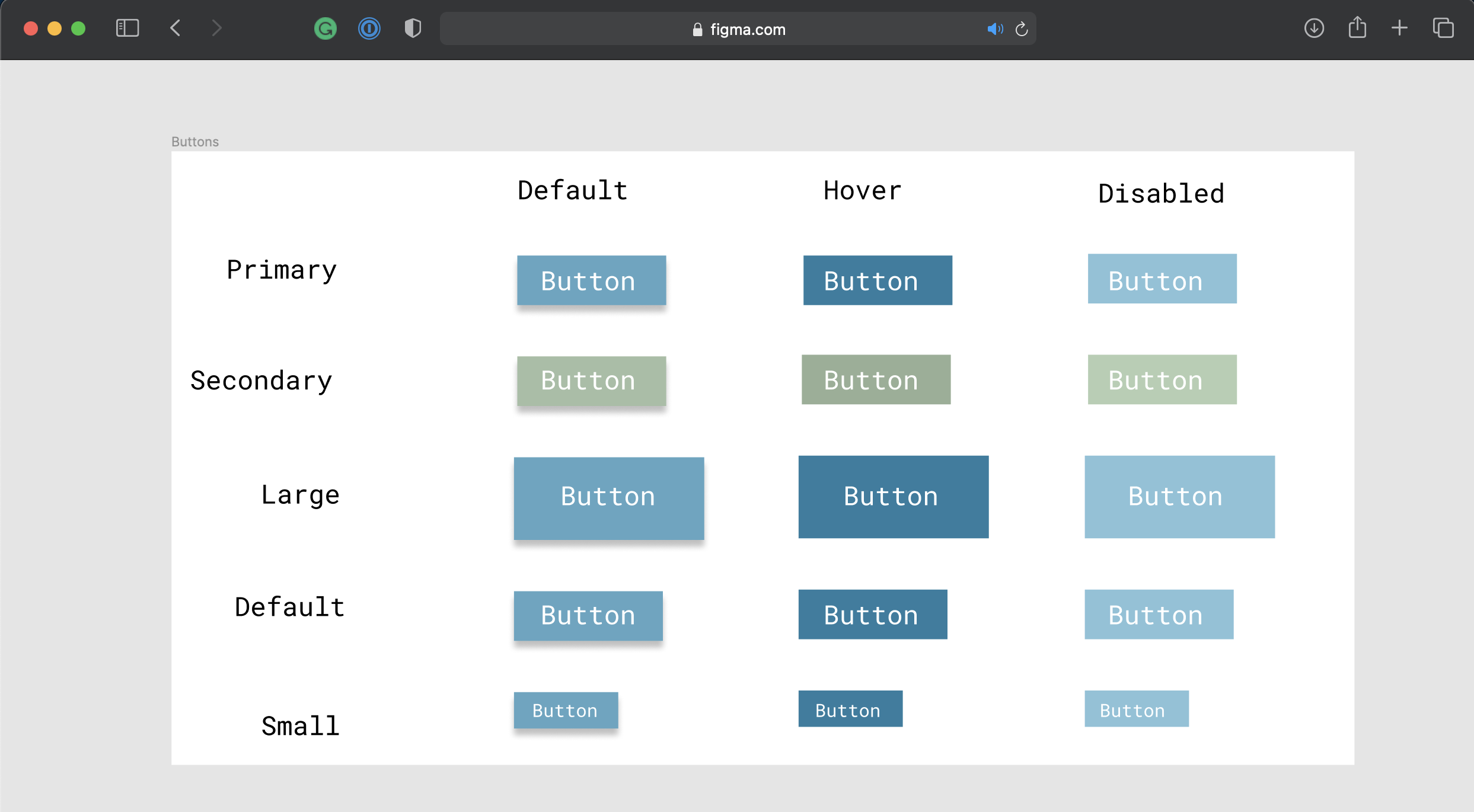 Welcome, Developer - Figma Buttons Solution