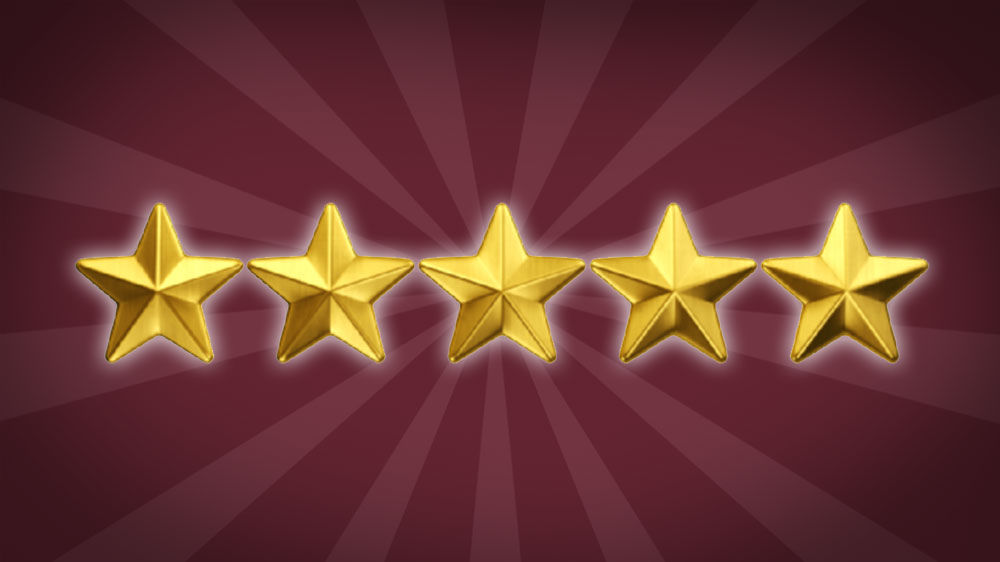 5 Star Reviews Graphic