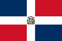 The Dominican Republic flag