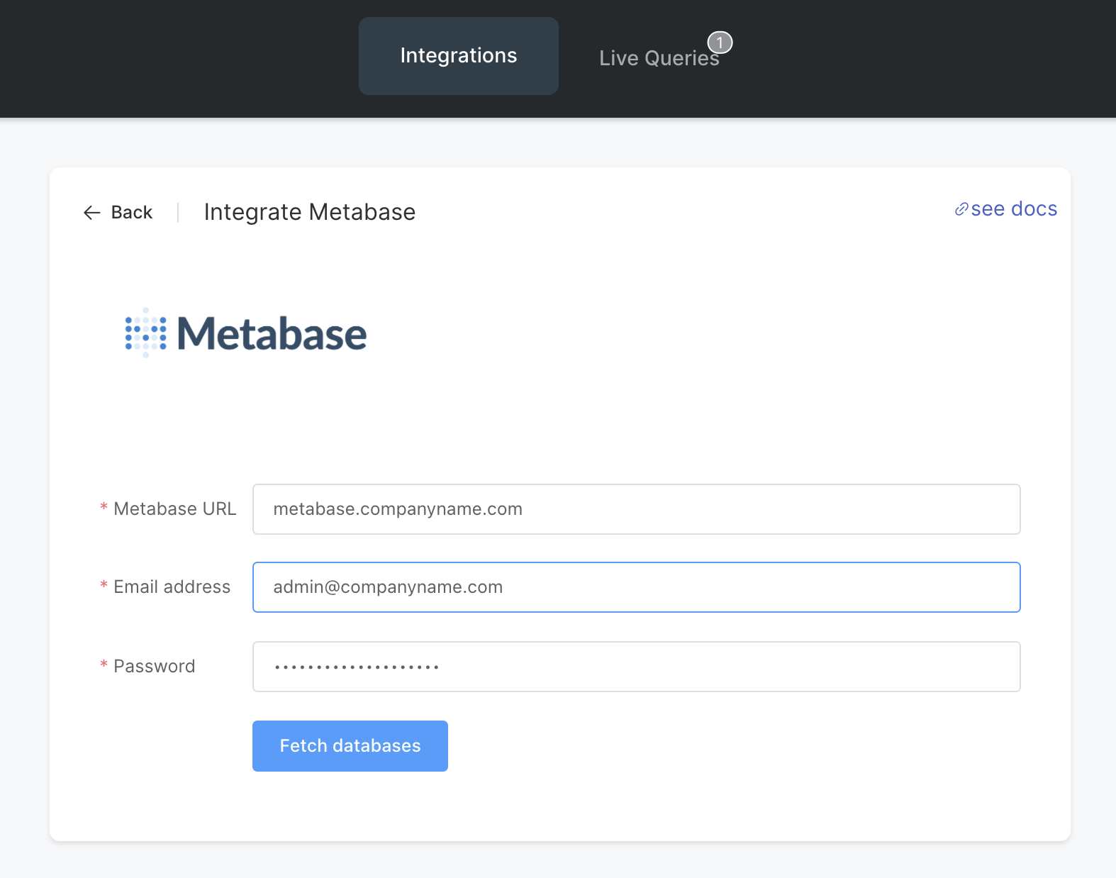 connect metabase to google analytics