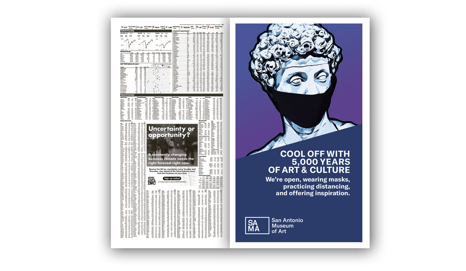 SAMA Newspaper Ad