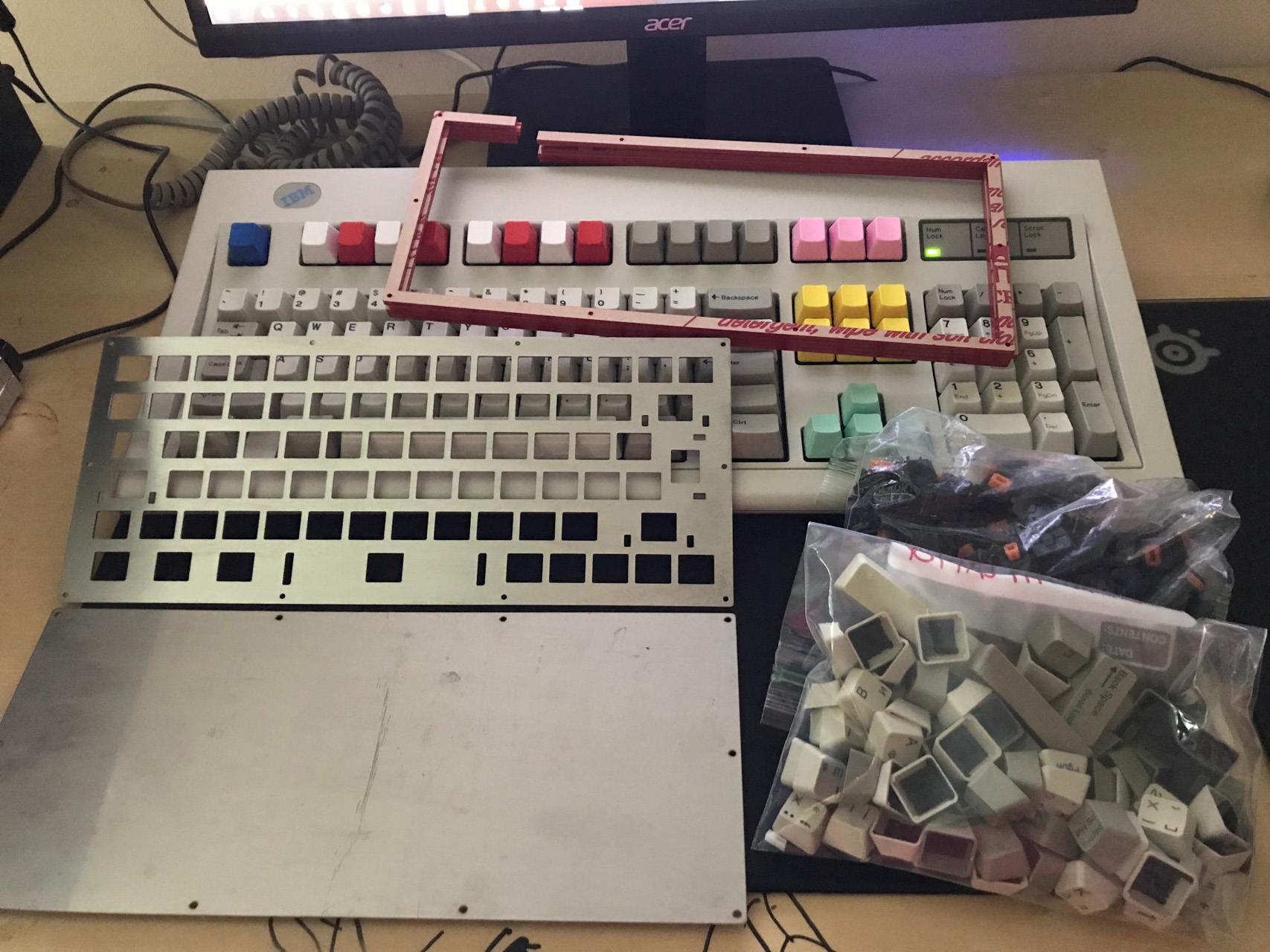 Keyboard Build Materials