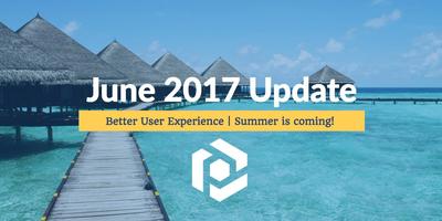 Cover image for June 2017: better user experience