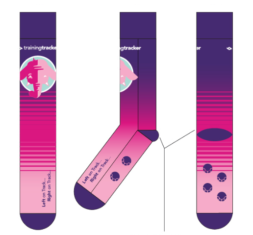 Mock-up of the sock on offer