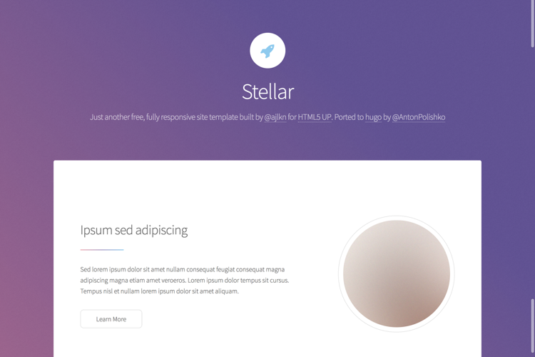 Hugo-Stellar-Theme