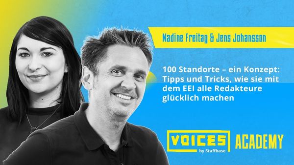 Jens Johansson & Nadine Freitag: 100 Standorte – ein Konzept: