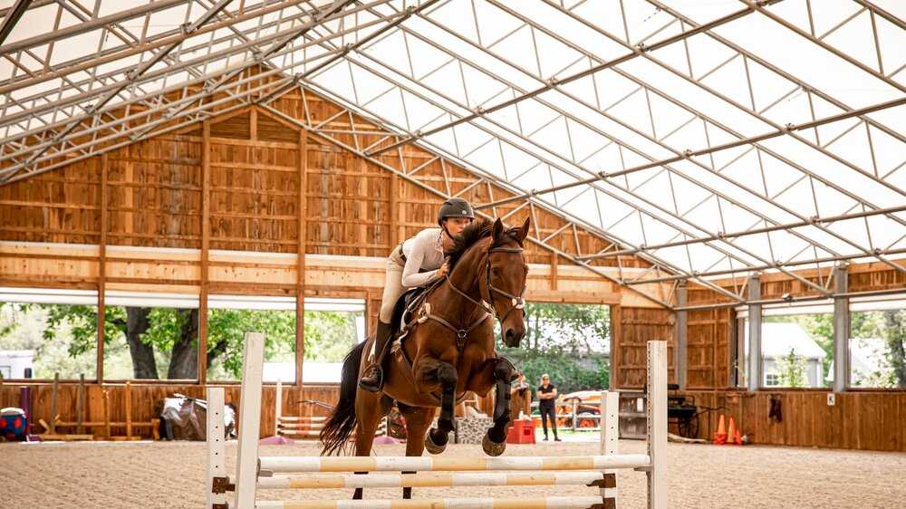 BLUE BELL, PA WeCover Custom Fabric Riding Arenas