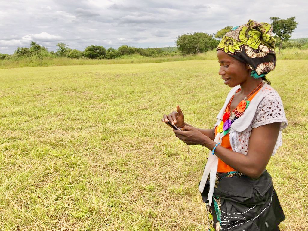 African Woman Recycler