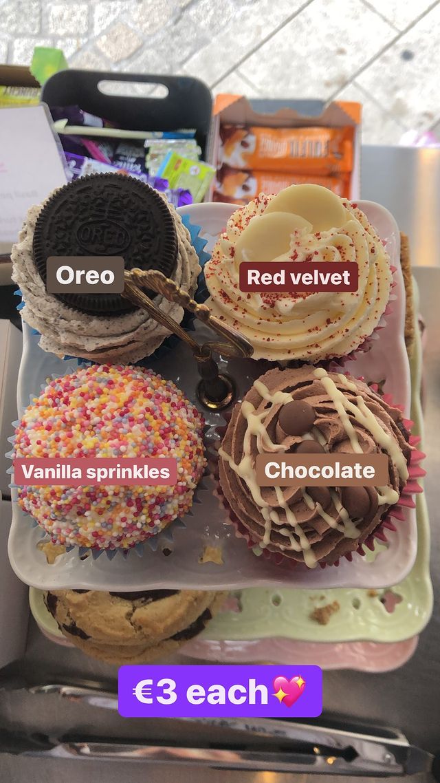 Variety of muffins