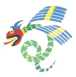 Quetzalcoatl. Drawing by Mintsi Griso
