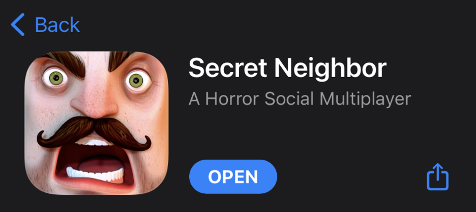 iOS App Store Title & Subtitle - Secret Neighbor