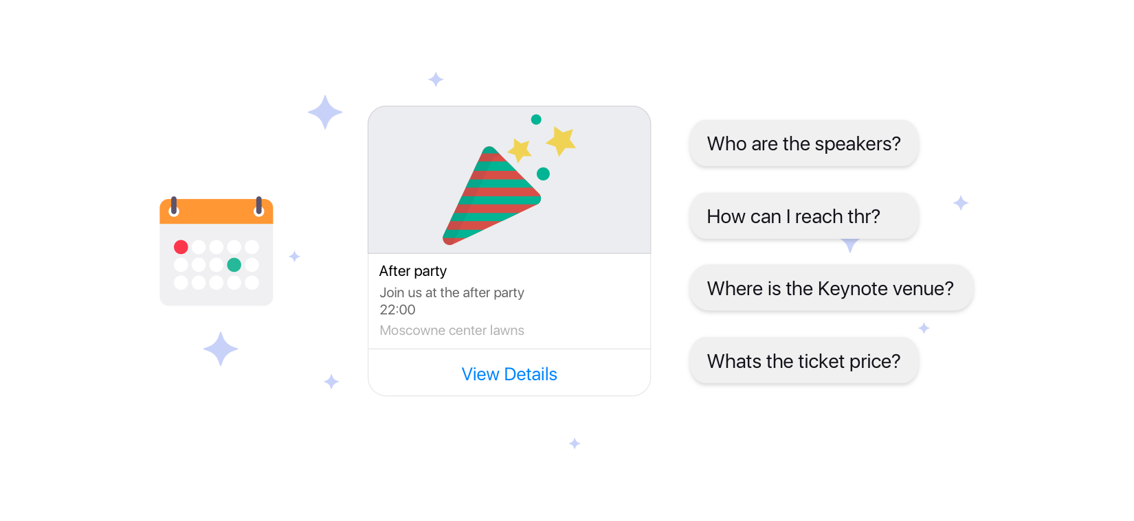 Image showing engagement of users with bot by automating common questions and sending customized scheduled updates