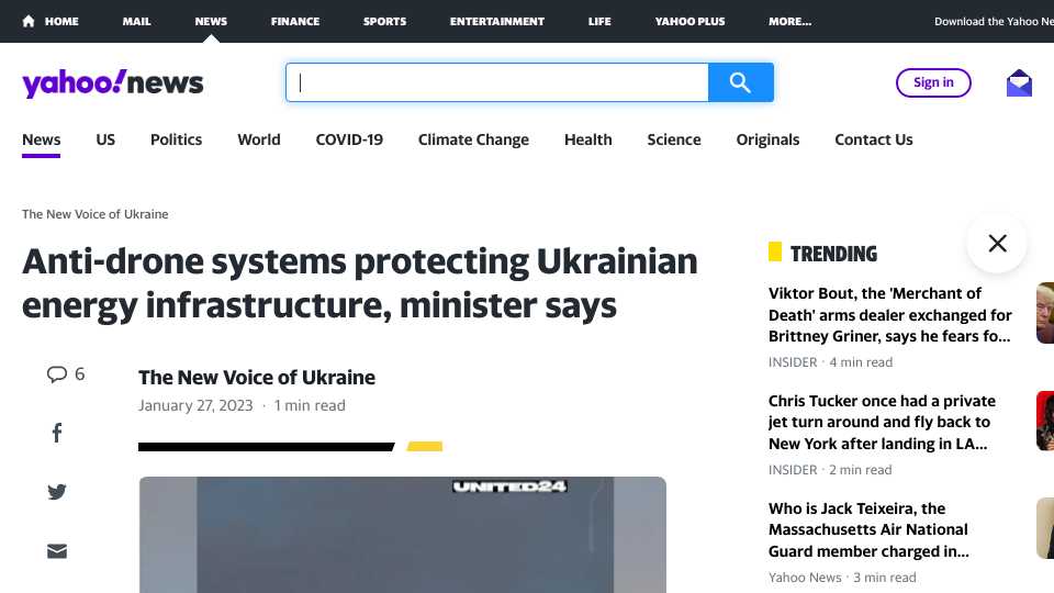 Anti-drone systems protecting Ukrainian energy infrastructure, minister says