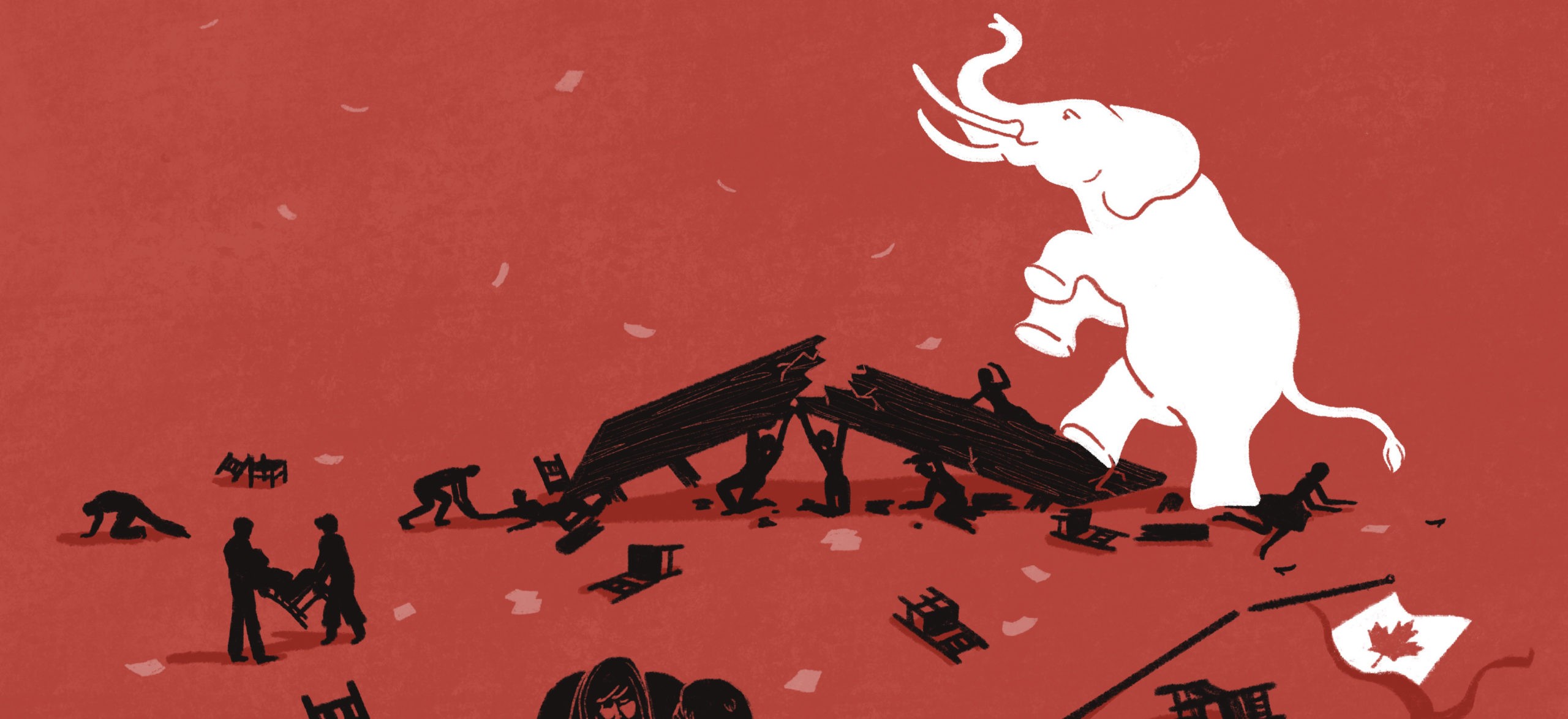 The white elephant in the room antiAsian racism in Canada Beyond