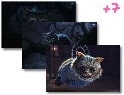 Cheshire Cat theme pack