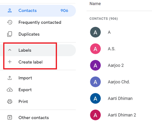 How to create a Contact List in Gmail - Covve