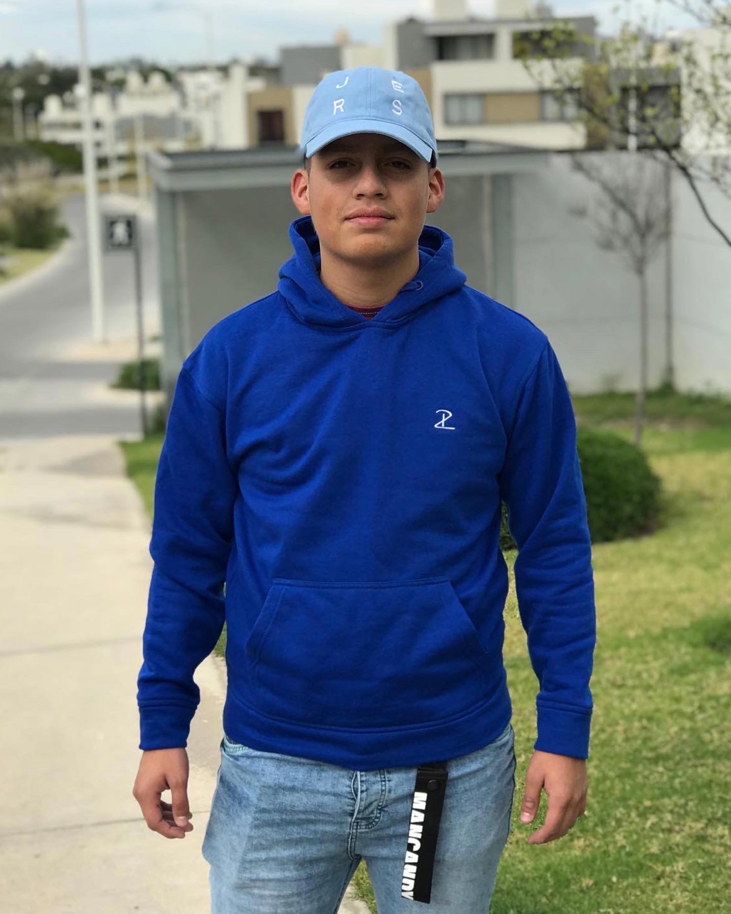 Hoodie JERS Azul