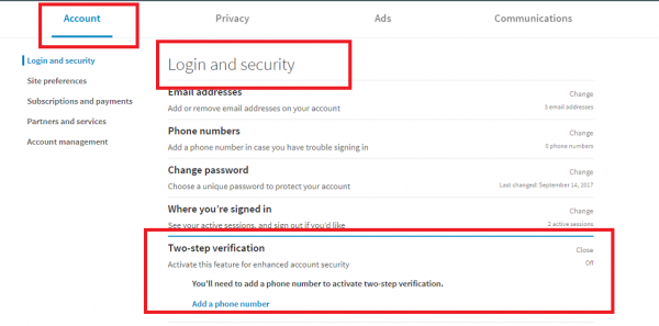 How To Secure Linkedin Account? – VMVTL