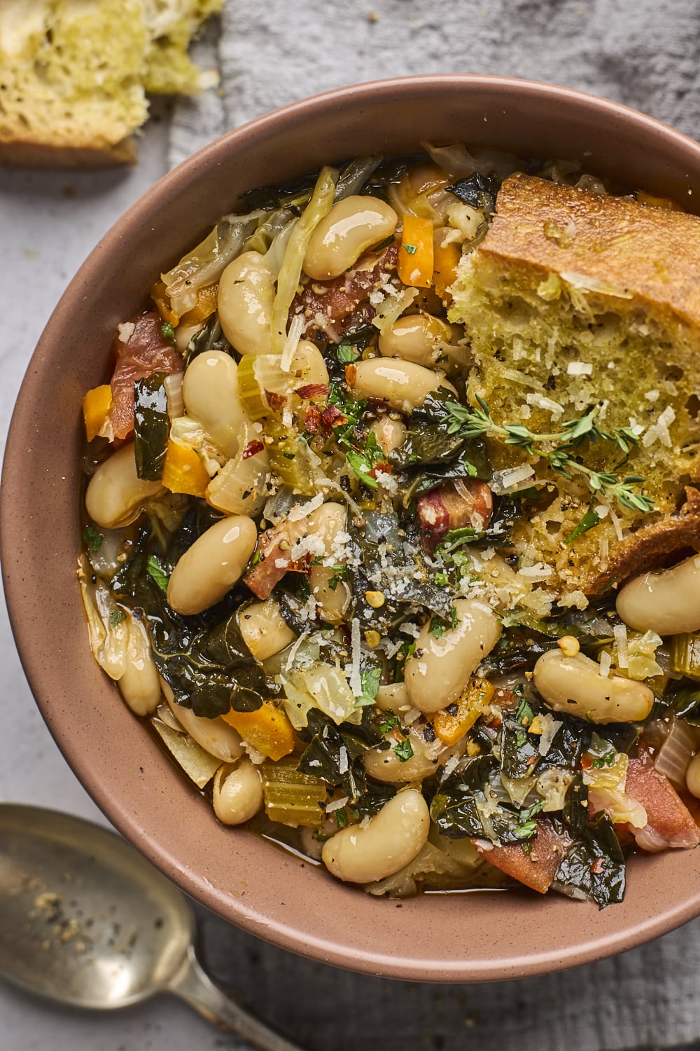 Hearty Ribollita Soup | Olive & Mango