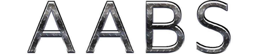 AABS Logo Diamond Plated