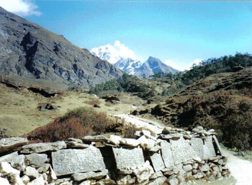 Everest prayer stones