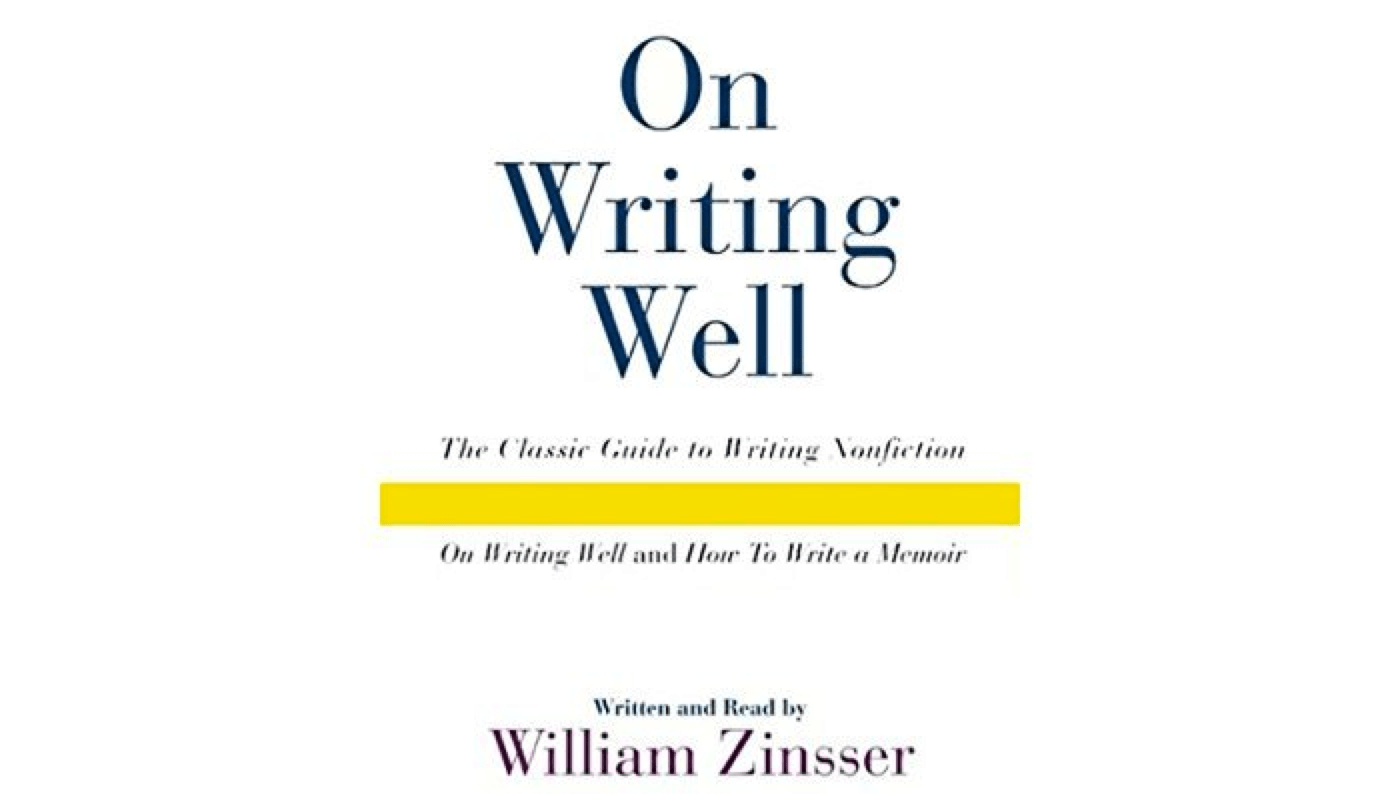 On Writing Well book cover.