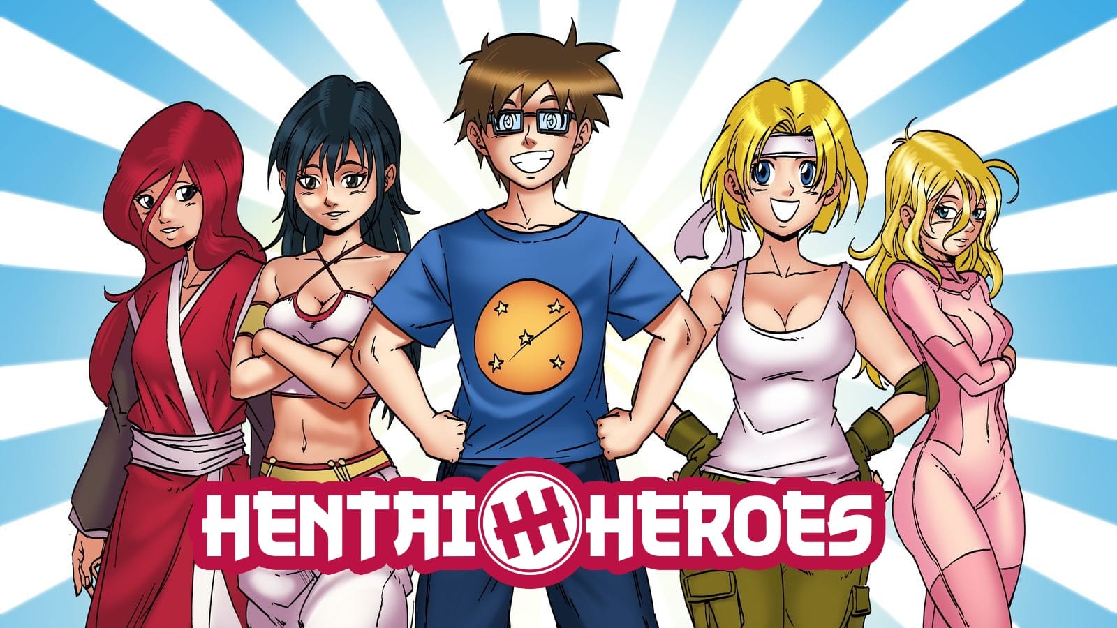Hentai Heroes is a new story-driven game including a gay version. Hentai Heroes banner