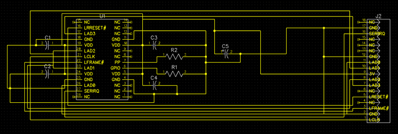 18-Pin Schematic