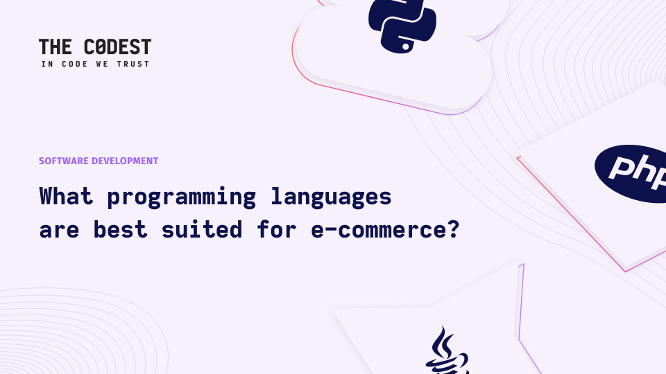 Top Programming Languages to Build E-Commerce  - Image