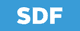 Logo för system SDF