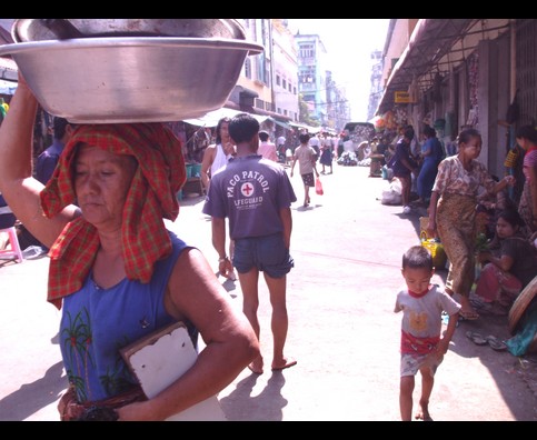 Burma Yangon Streets 6