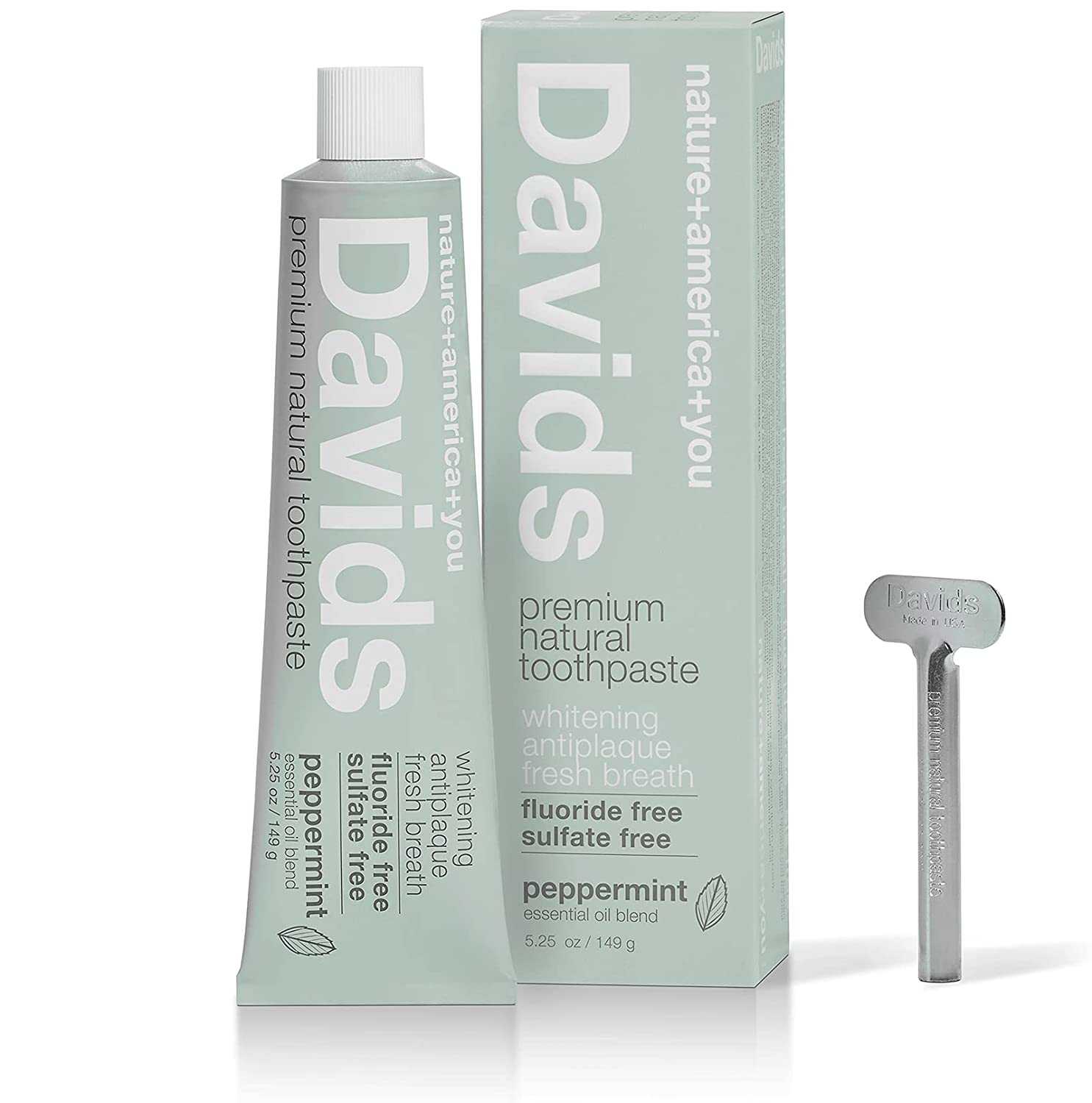 David's natural toothpaste