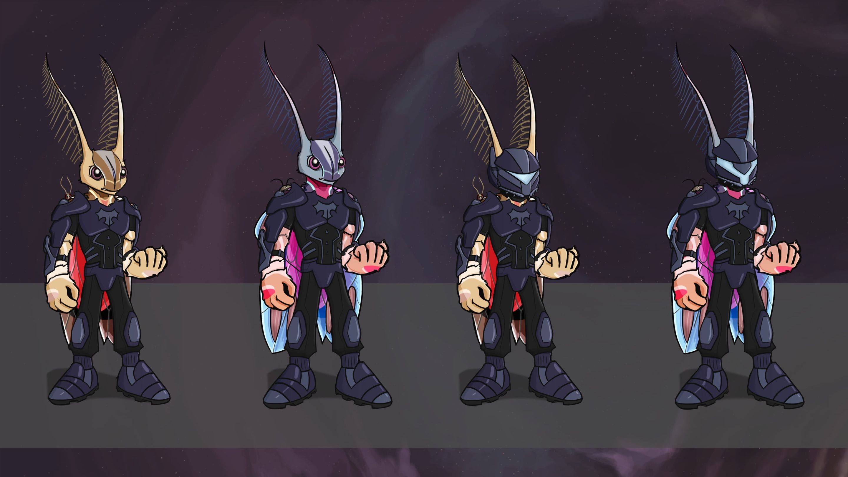 Insomniac-Inspired Character Design