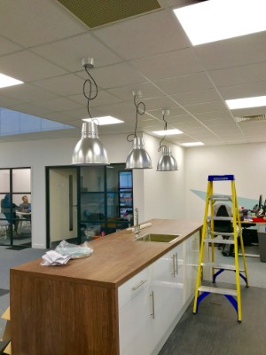 HG Electrical Image of Office Lighting Install