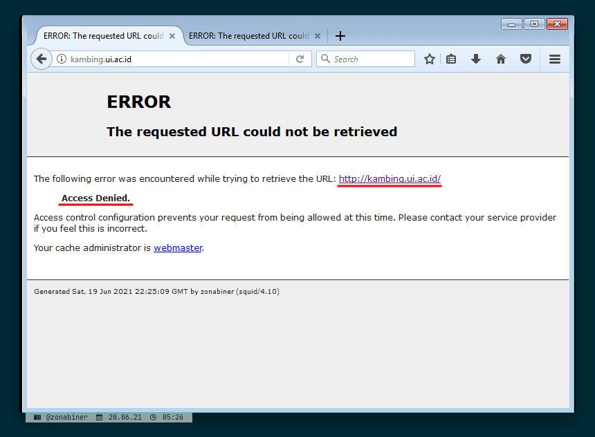 By Default Internet access has been blocked By Default Internet access has been blocked