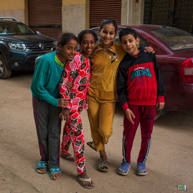 Kids in Luxor