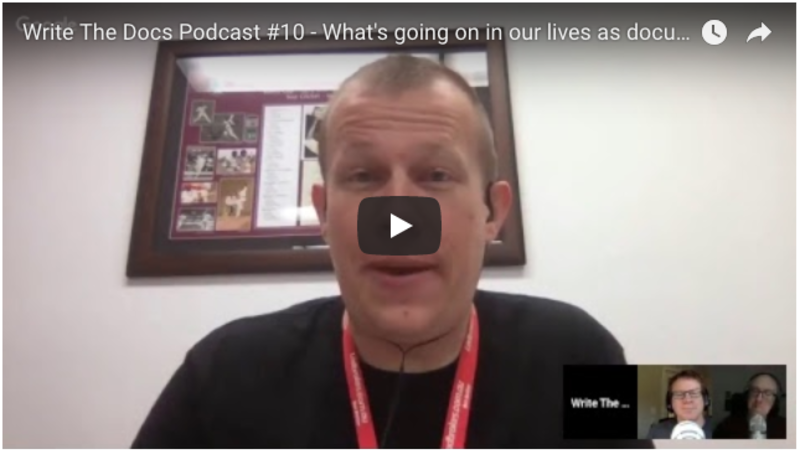WTD Episode 10 - What's going on in our lives as documentarians and product owners