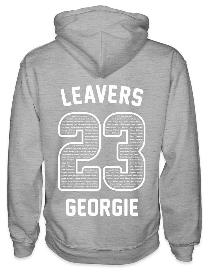 Leavers Hoodies 2023 by HoodieHut.co.uk