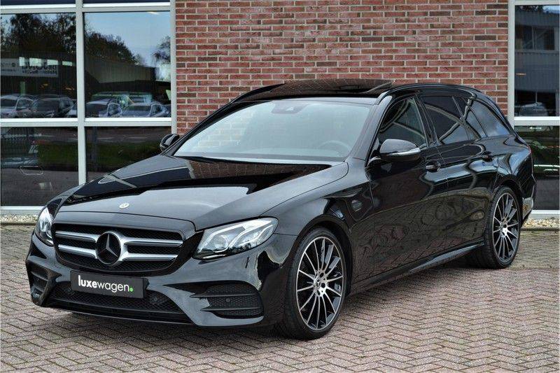 Mercedes-Benz E-Klasse 200 T 184pk AMG-Line El-Dak Night Trekh Widescr Burmester afbeelding 15